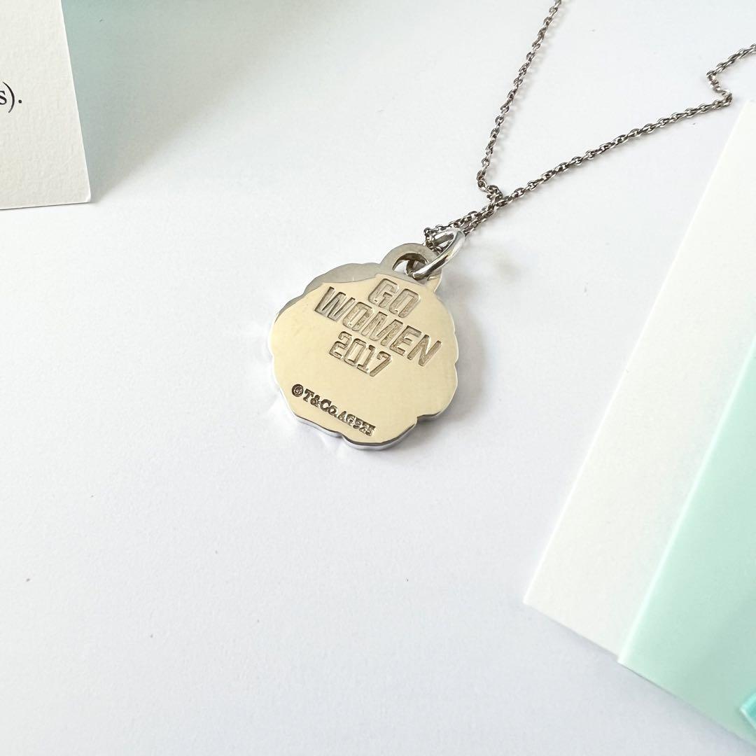 TIFFANY&Co. ティファニー 名古屋ウィメンズマラソン完走記念 ローズモチーフ ネックレス