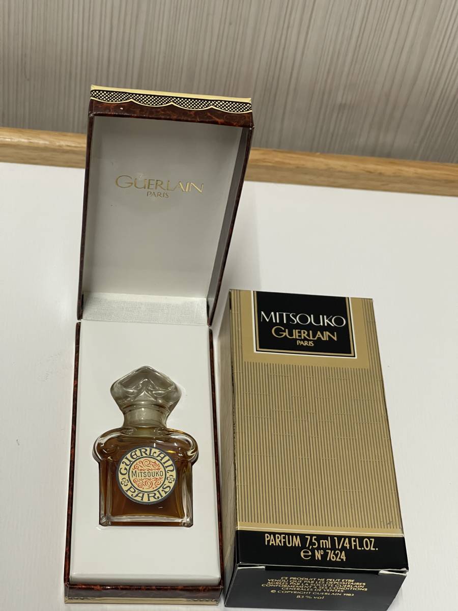 GUERLAIN ゲランミニ香水 7.5ML MITSOUKO未開封香水 箱 GUERLAIN