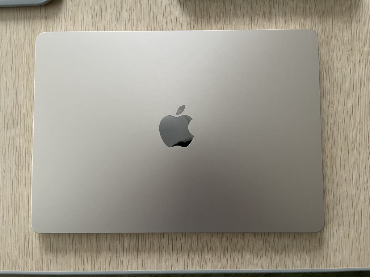 極美品 充放電回数５回】整備済製品 2022 13.6インチ M2 MacBook Air