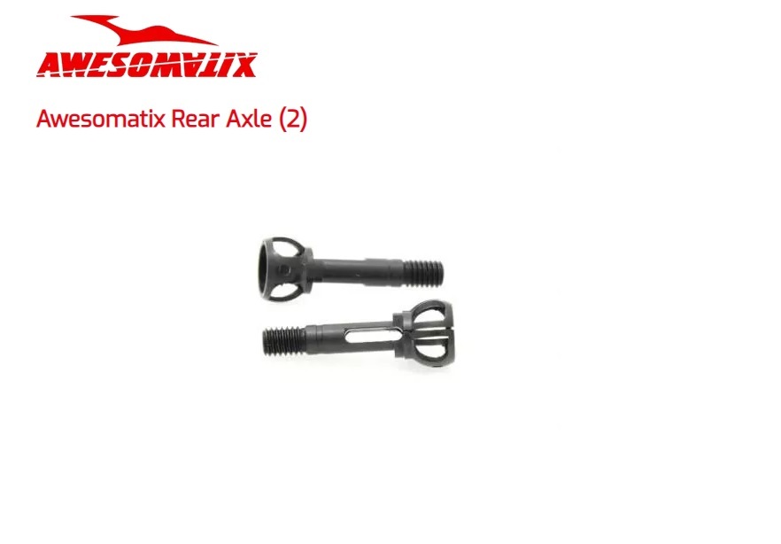 Awesomatix オーソマティック A800R/ MMX リヤアクスル（2個入）新品・未開封品の画像1