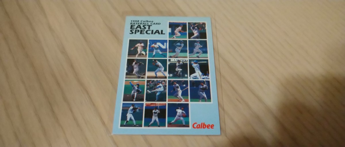 激レア　1998　チェックリスト　プロ野球チップス　カルビー　2nd　検　BBM　epoch　野球カード　プロ野球　スター　WEST　EAST　GENESIS_画像1