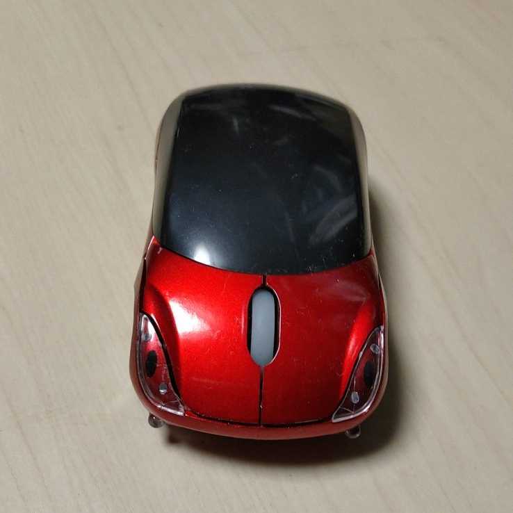 □マウス 無線 ワイヤレス 車 スポーツカー 小型 USB_画像2