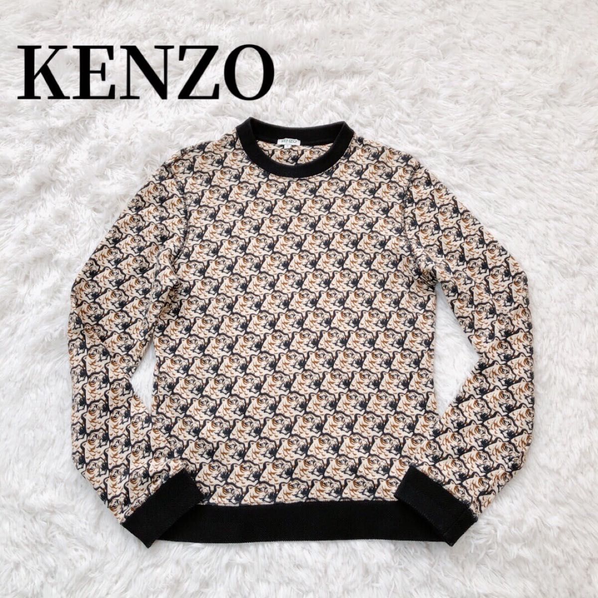 ケンゾー KENZO トレーナー スウェット 虎 総柄 Yahoo!フリマ（旧）-