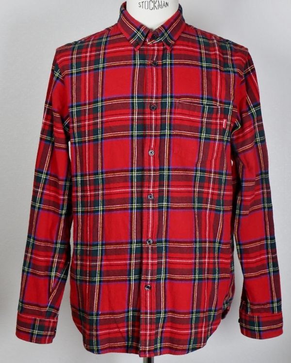 完璧 M Shirt Flannel Tartan Supreme 17AW シュプリーム b7033 ネルシャツ　タータンチェック その他