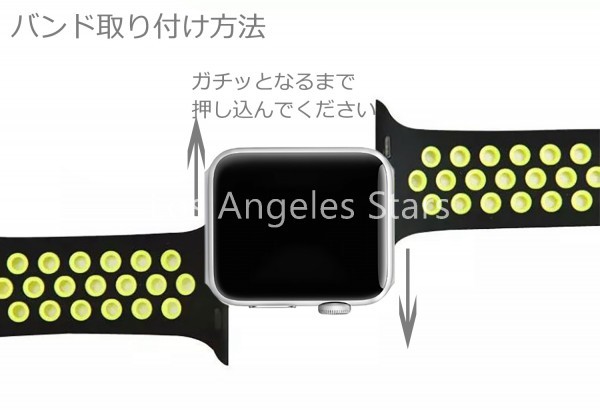 Apple Watch band Apple watch silicon band 42mm 44mm stylish black black bolt cheap sport band sport free shipping 