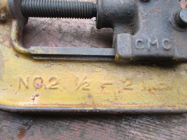 2..CMC No.2 pipe cutter 1/2-2 pipe processor cutting manual 