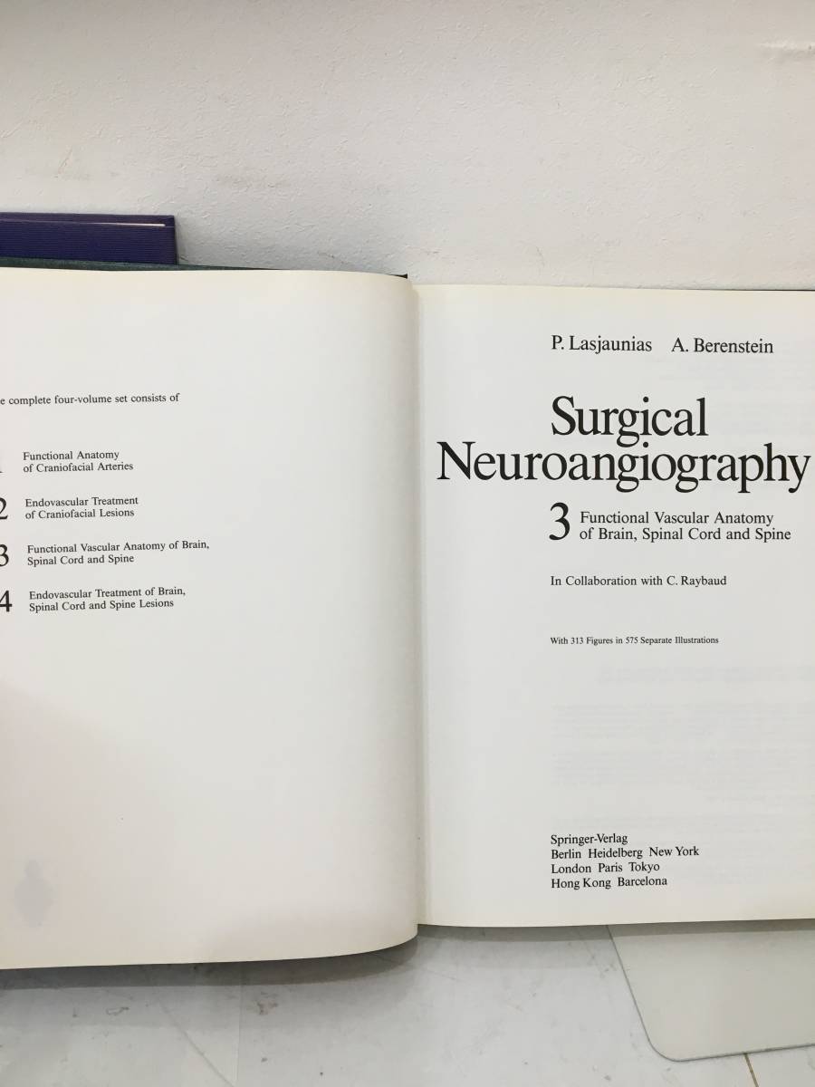 ◆送料無料◆『Surgical Neuro angiography Volume1・3 』 医学書 洋書 19-6の画像8