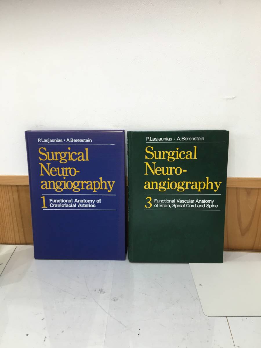 ◆送料無料◆『Surgical Neuro angiography Volume1・3 』 医学書　洋書　19-6_画像4