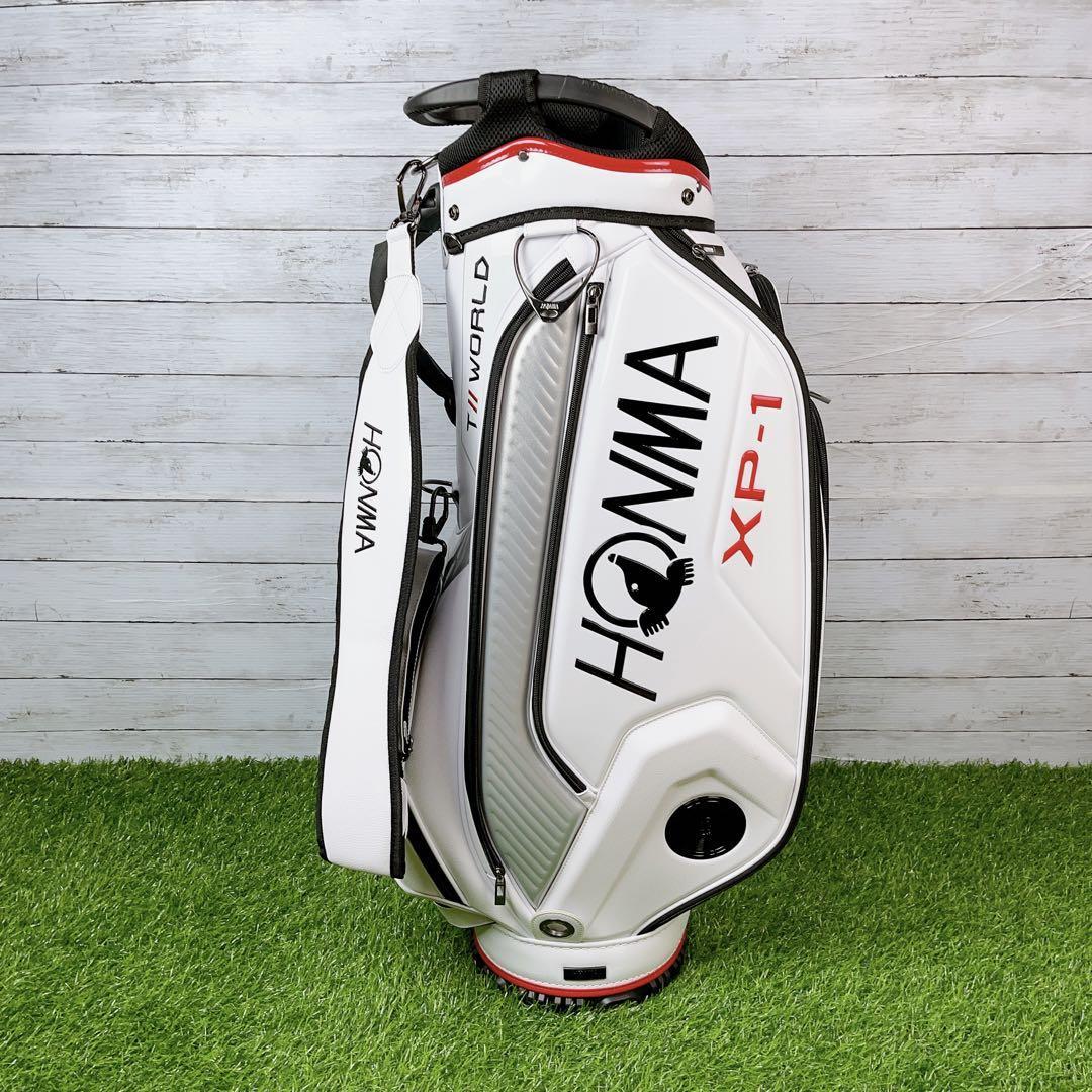 超美品】HONMA XP-1 キャディバッグ 本間 ゴルフバッグ ホンマ-