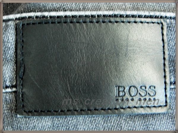 ◎9177◆HUGO BOSS ビューゴボス◆メンズ 絶妙色落ち ストレートデニムパンツ_画像8