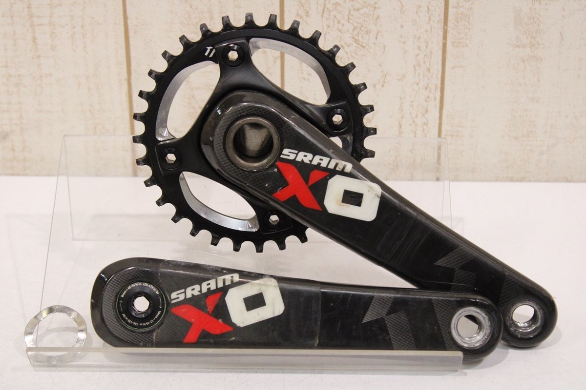 現金特価】 1 XO スラム ☆SRAM 1x11s カーボンクランクセット 32T