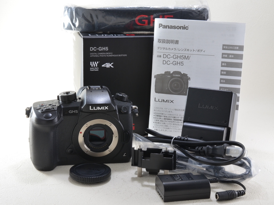 100％本物 DC-GH5 LUMIX (パナソニック) Panasonic シャッター回数5054