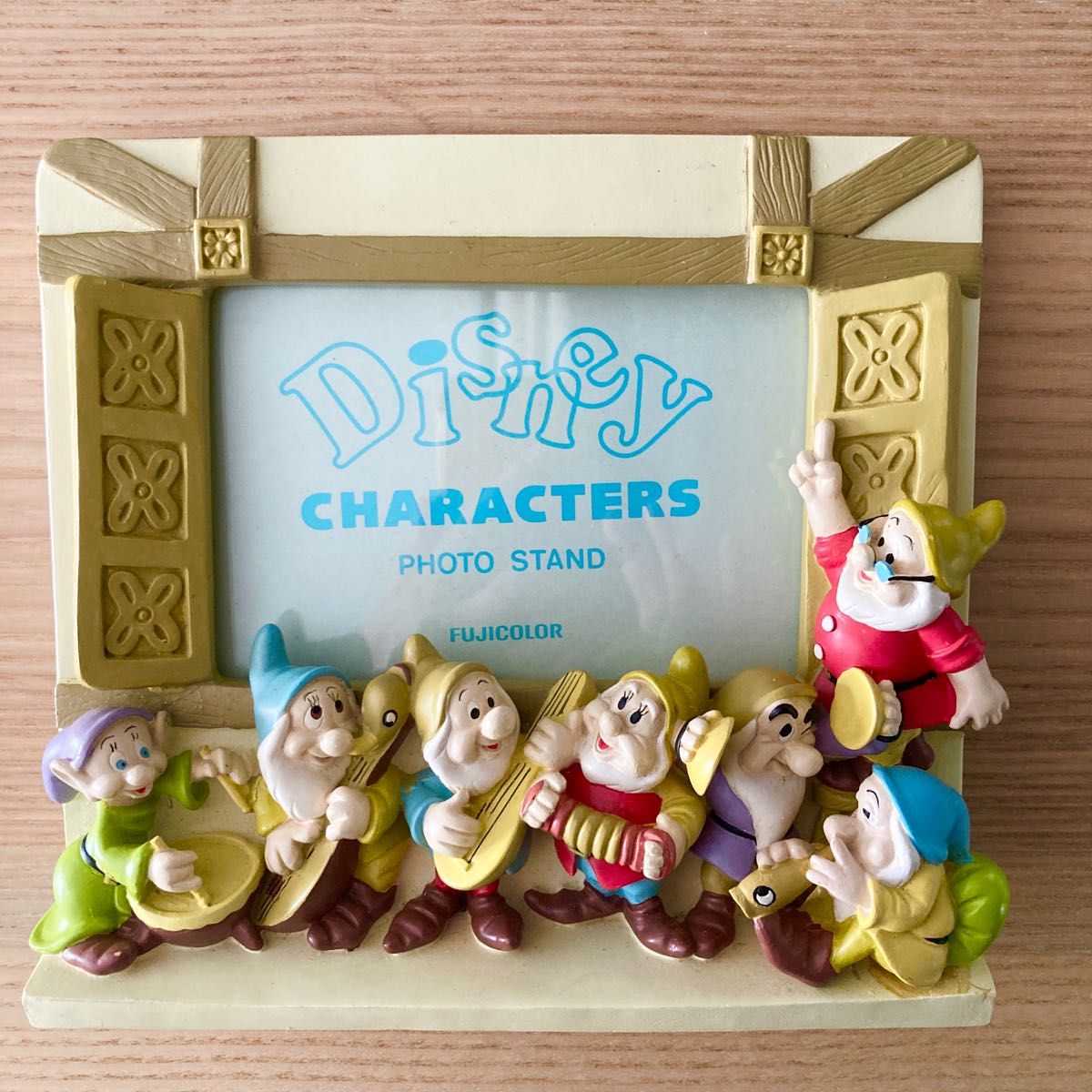 レトロ ディズニーカンパニー 白雪姫 七人の小人 フォトスタンド