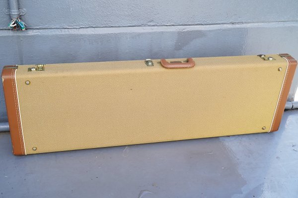 FENDER G&G Deluxe Hardshell Cases Tweed For Precision Bass フェンダー プレシジョンベース用 ツイードハードケース プレベ用_画像2