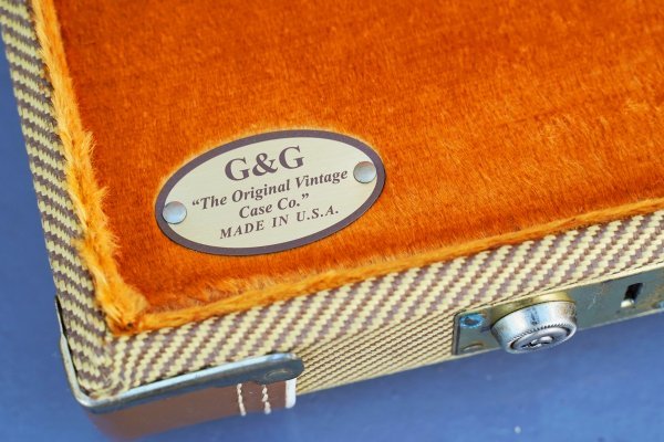 FENDER G&G Deluxe Hardshell Cases Tweed For Precision Bass フェンダー プレシジョンベース用 ツイードハードケース プレベ用_画像6