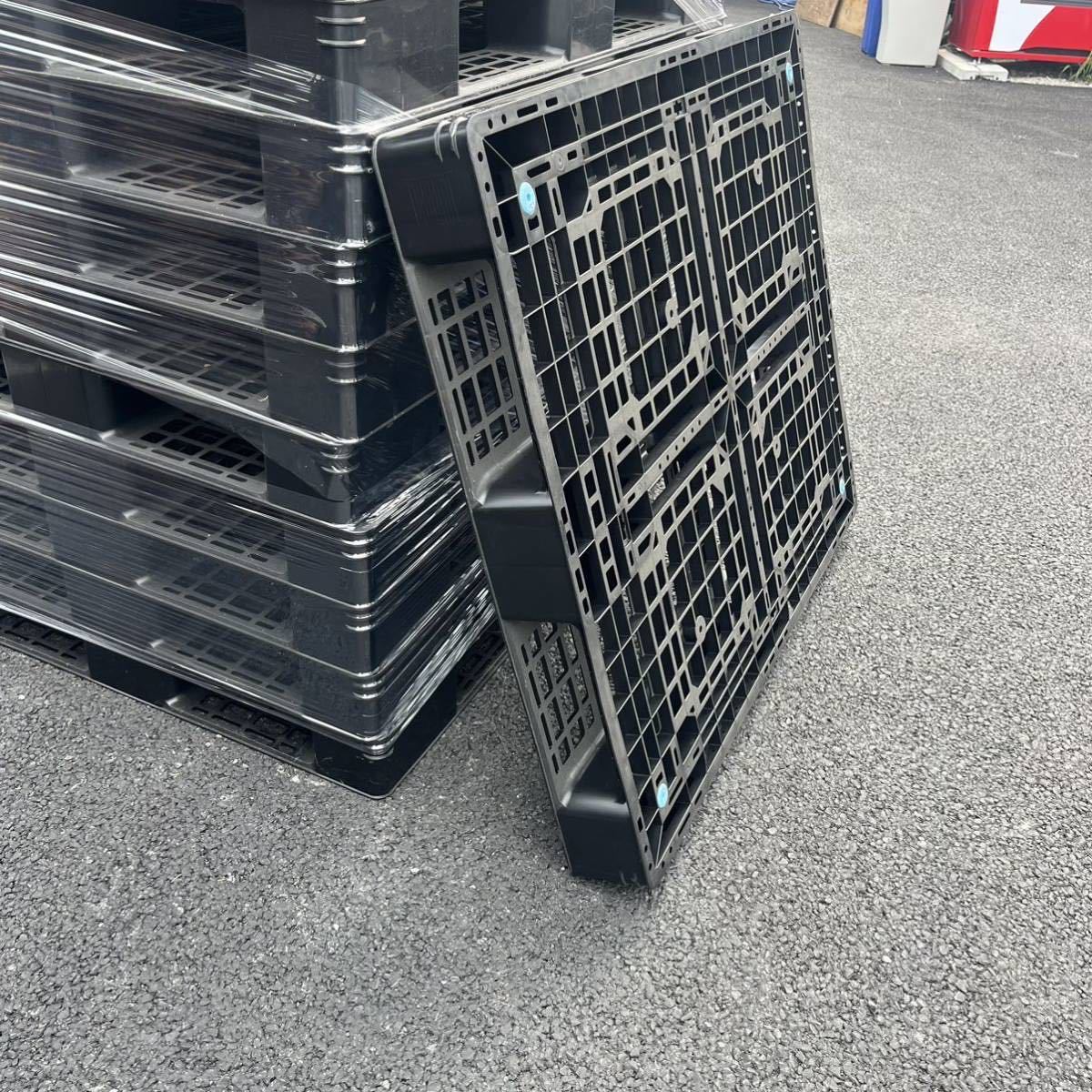 新古品】プラスチックパレット 1000×1200×120 10枚セット 樹脂 新古品】プラスチックパレット 1000×1200×120 10枚セット 樹脂
