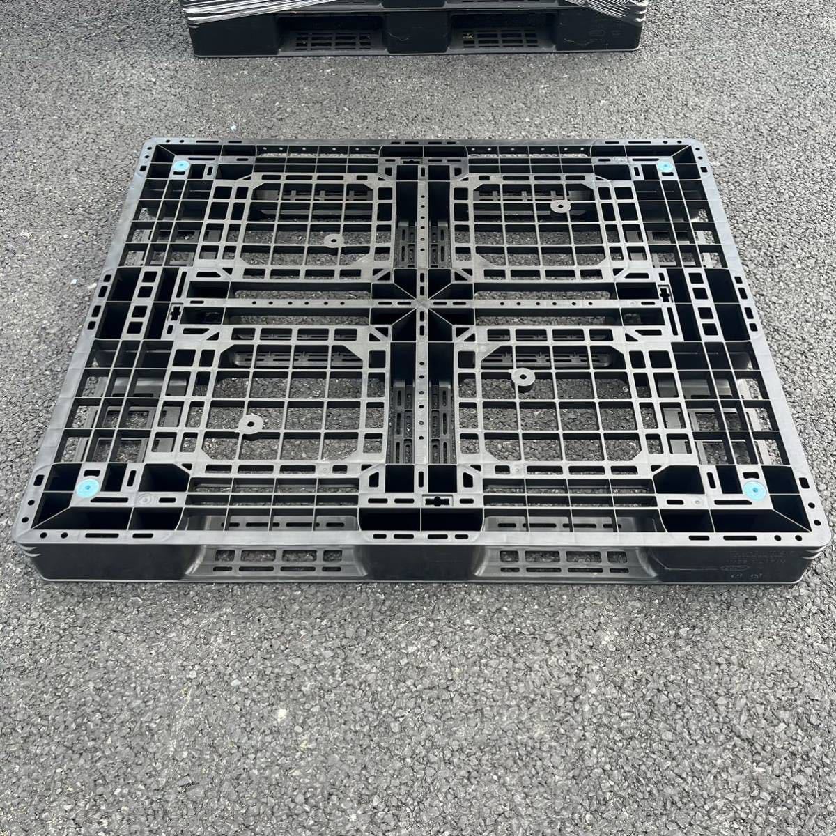 新古品】プラスチックパレット 1000×1200×120 10枚セット 樹脂 新古品】プラスチックパレット 1000×1200×120 10枚セット 樹脂