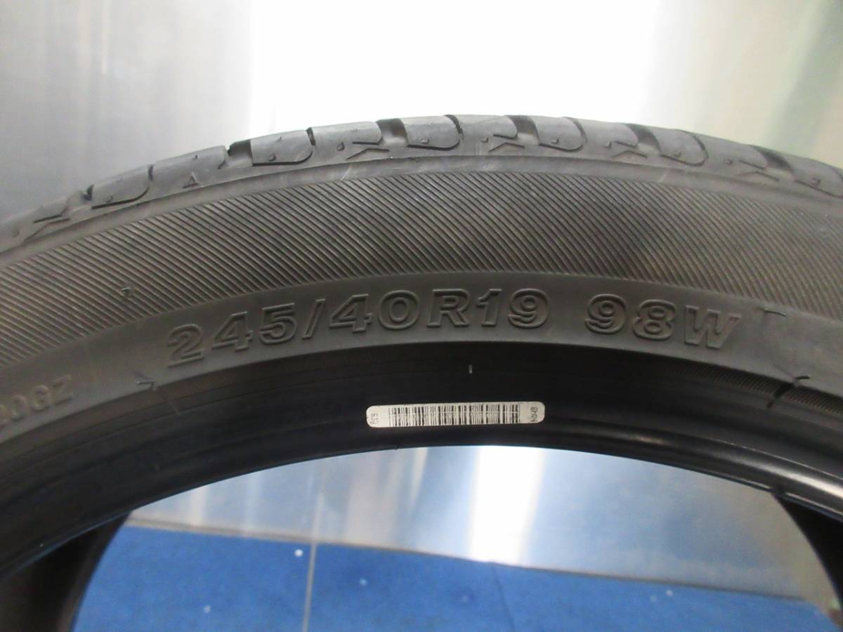 ★8-8.5分山★20年製★ SEIBERLING SL201 245/40R19　2本セット　D1365_画像9