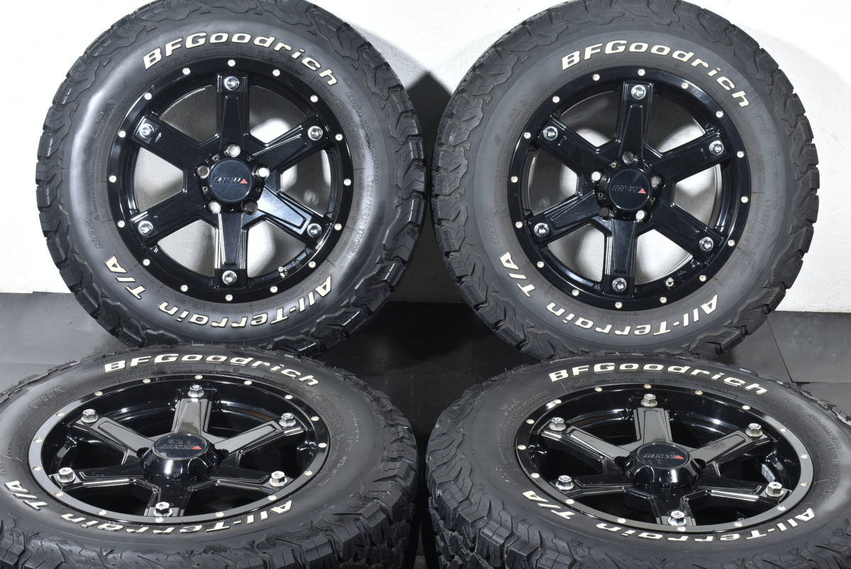 ☆MKW MK-56 16インチ☆PCD114.3 7J +35☆BFグッドリッチ オールテレーン KO2☆225/70R16☆RAV4 エクストレイル クロスロード☆_画像1