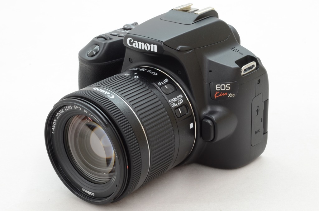 [中古]Canon EOS Kiss X10 ダブルズームキット ブラック
