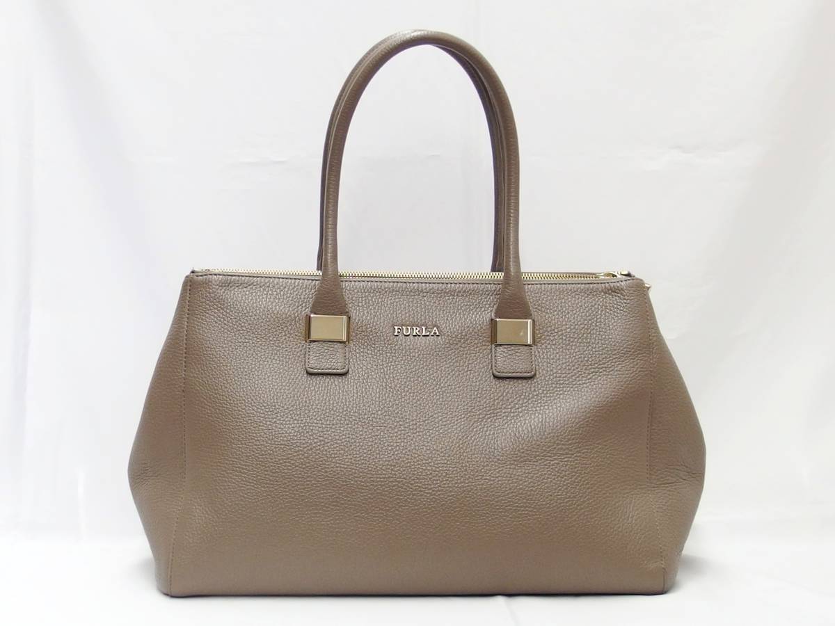 FURLA（フルラ）トートバッグ グレージュ-