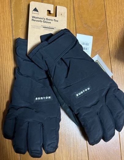スーパーセール】 Burton Women's グローブ L Black True Glove Gore