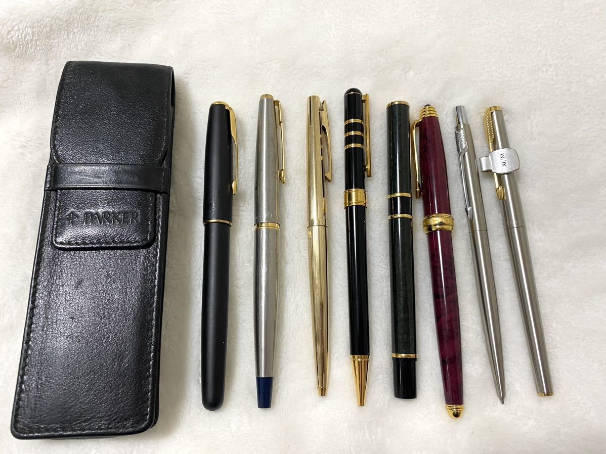 から厳選した 万年筆 ボールペンまとめ 12k イヴサンローラン WATERMAN