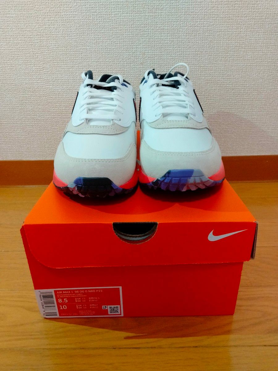 [新品]ナイキ エアマックス 1 86 OG G NRG P23 26.5cm NIKE AIR MAX GOLF ゴルフ