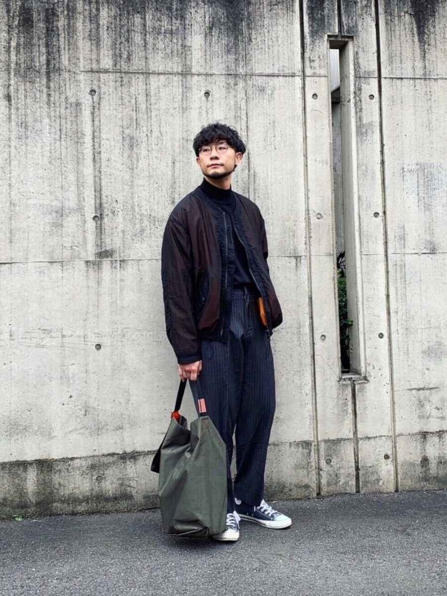 ディッキーズ アローズ Dickies x BEAUTY&YOUTH UNITED ARROWS 19SS 別注 PIN STRIPE 9/10 LENGTH PANTS ピンストライプアンクルパンツ M_画像1