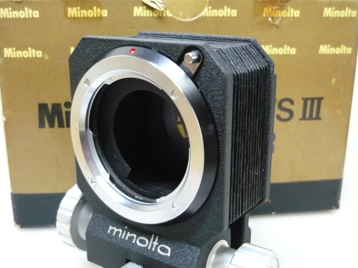 ★minolta(ミノルタ)◆ BELLOWS Ⅲ・ベローズ3 ◆実用・良品◆_画像2