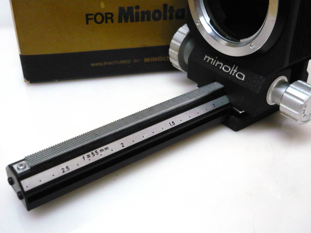 ★minolta(ミノルタ)◆ BELLOWS Ⅲ・ベローズ3 ◆実用・良品◆_画像5