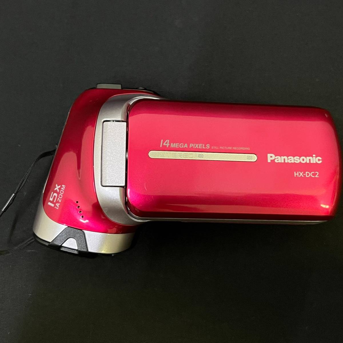 BGg058R 60 Panasonic HX-DC2 パナソニック デジタルムービーカメラ ピンク ビデオカメラ SDカード16GB 充電器  取扱説明書付 JChere雅虎拍卖代购