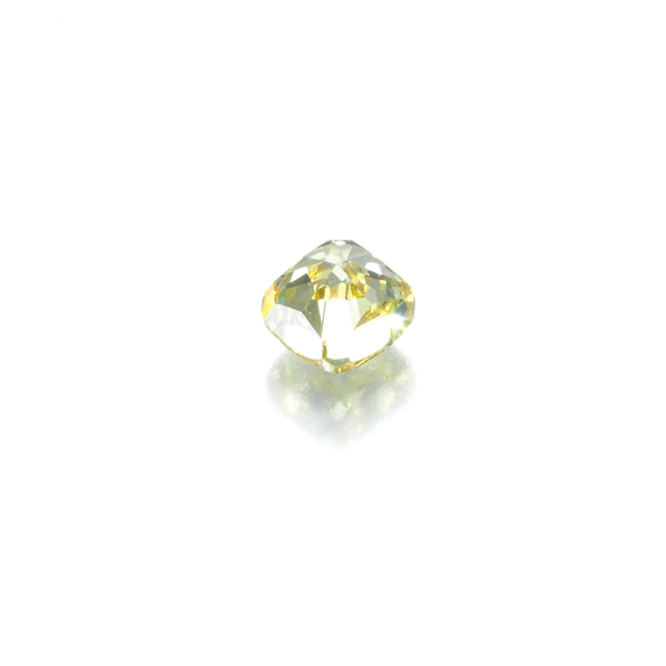 FANCY INTENSE YELLOW ダイヤ ダイヤモンド 0.096ct VS2 ルース 裸石 ソーティング GENJ_画像3