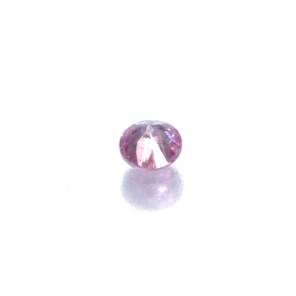 FANCY PURPLISH PINK ダイヤ ダイヤモンド 0.018ct I2 ルース 裸石 ソーティング GENJ_画像2