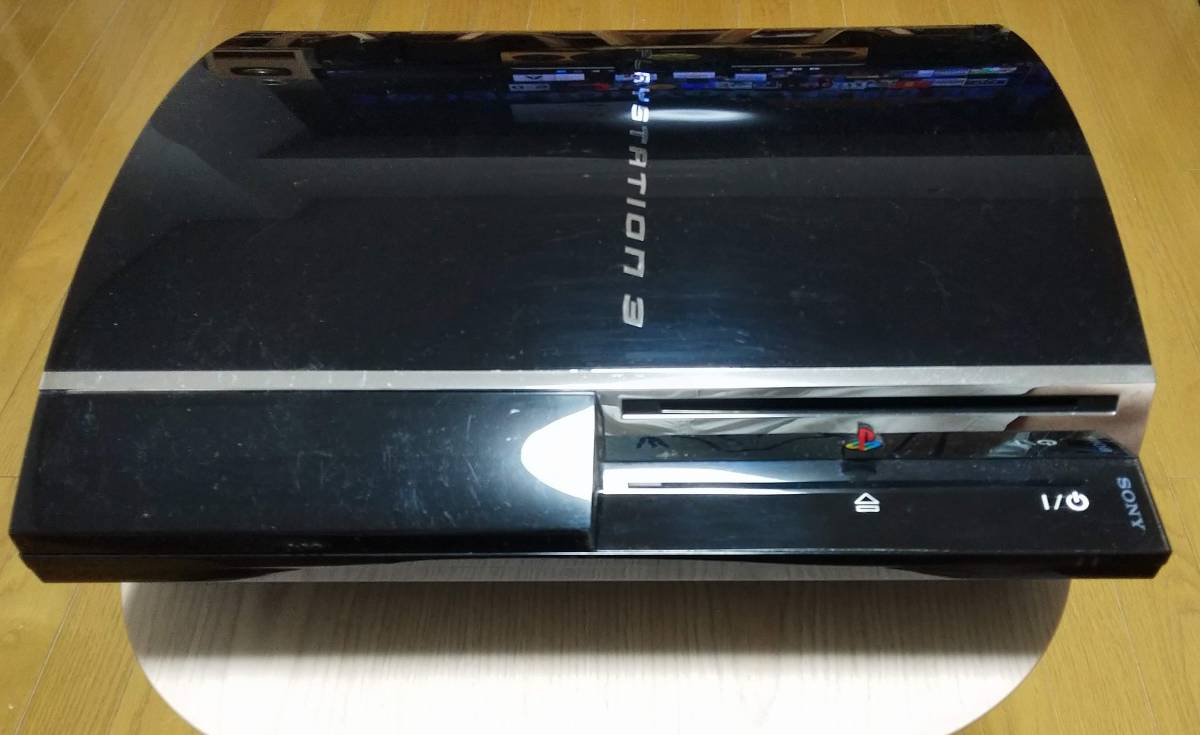 人気の PS3 PlayStation3 ■SONY CECHA00 (USED) 品 3.01 システムソフトウェア 初期型 PS3本体