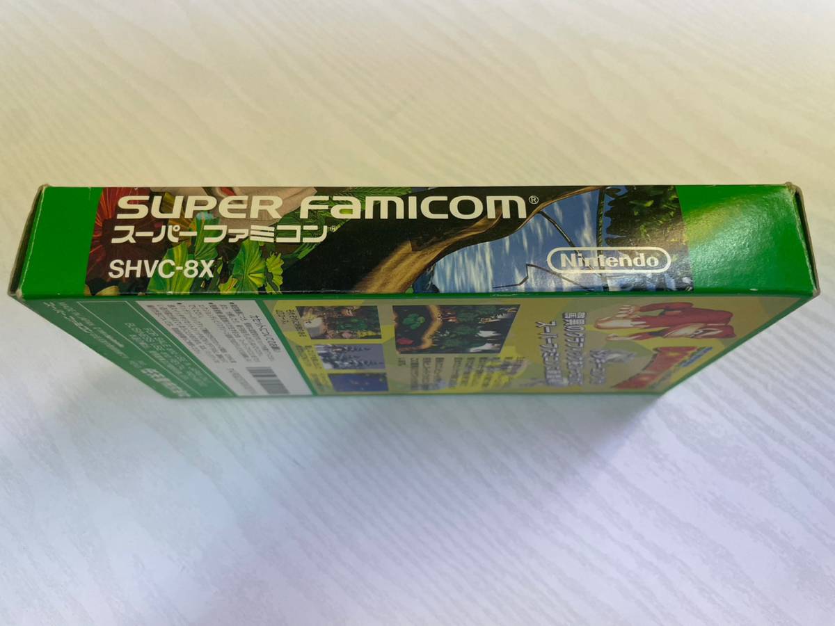 SUPER DONKEYKONG スーパードンキーコング スーパーファミコン ゲームソフト 動作未確認 SHVC-8X 取扱説明書付き_画像3