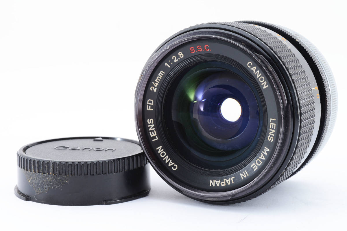Canon キヤノン FD 24mm F2.8 S.S.C 単焦点 広角レンズ SSC