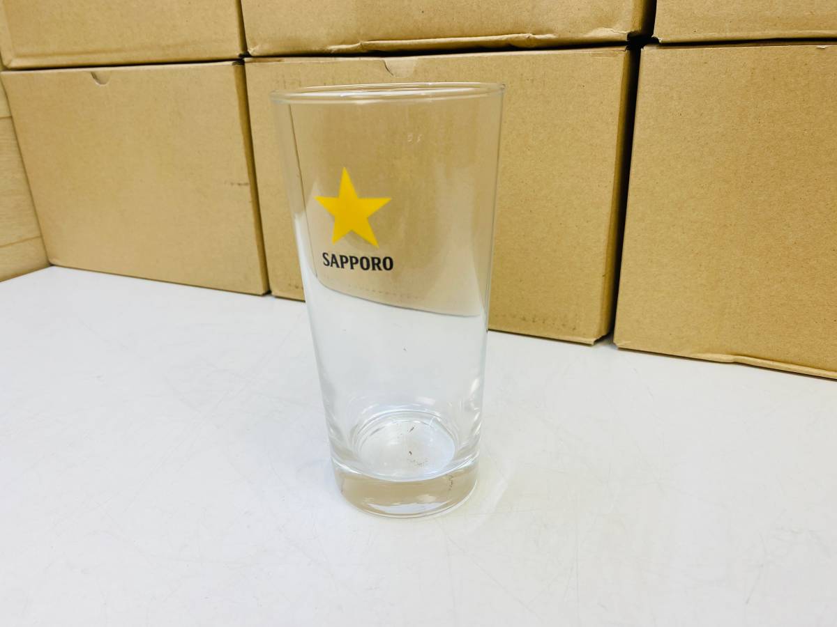 【非売品/未使用/長期保管品】サッポロビール 435型 タンブラーグラス 6個入×6箱 計36個_画像5