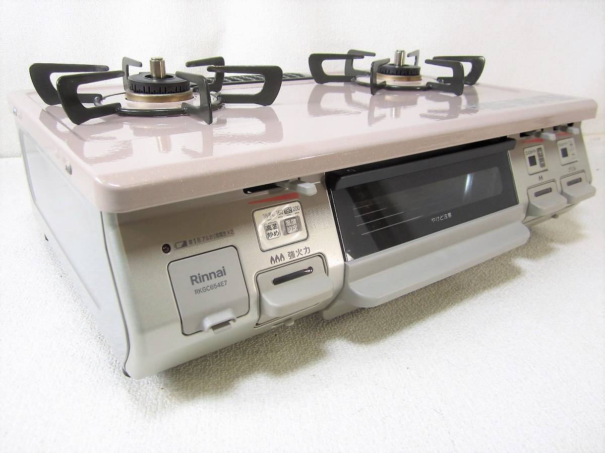 Rinnai リンナイ ガステーブル RKGC654E7L LPガス プロパン用 左 Rinnai リンナイ ガステーブル RKGC654E7L LPガス プロパン用 左