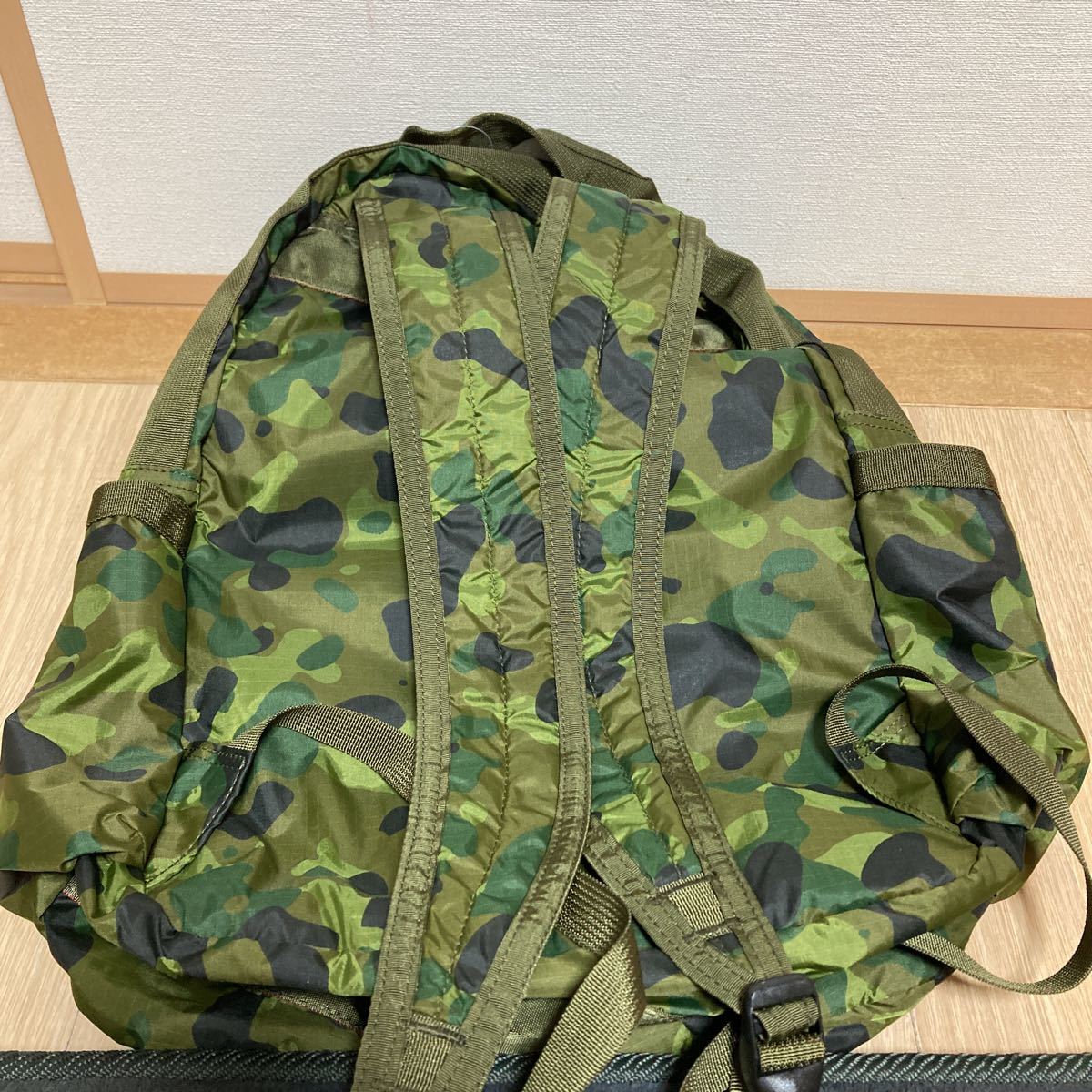 【美品】BRIEFING ATTACk PACK SL PACKABLE ブリーフィング アタックパック SL パッカブル リュック バックパック カモフラ 迷彩_画像2