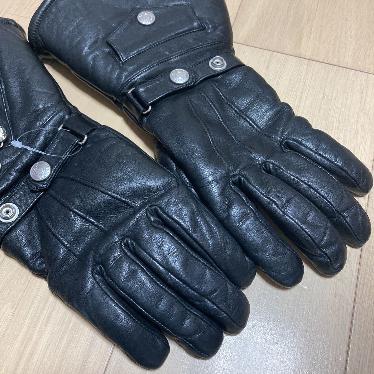 美品】Schott ショット WINTER GLOVE LONG ウィンター レザーグローブ