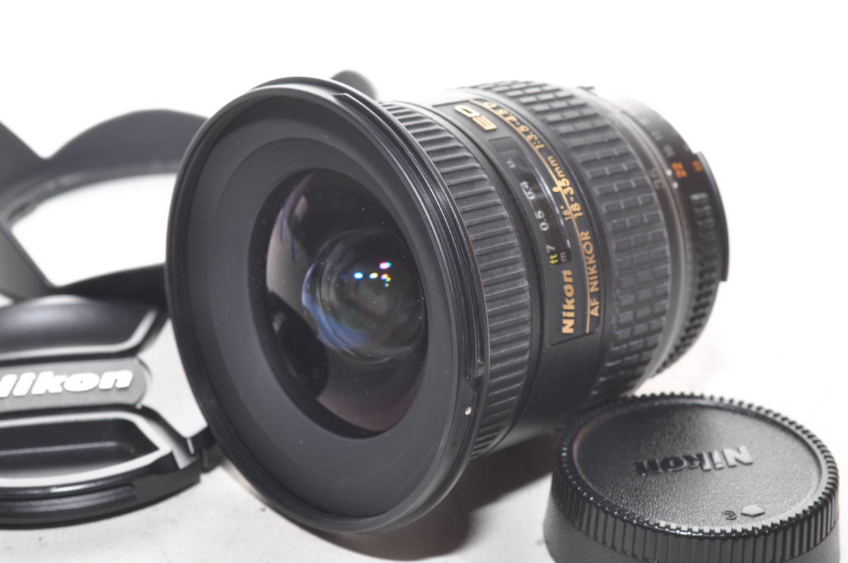 バーゲンで ☆実用美品☆ NIKON ニコン AF 18-35mm F3.5-4.5 ED D