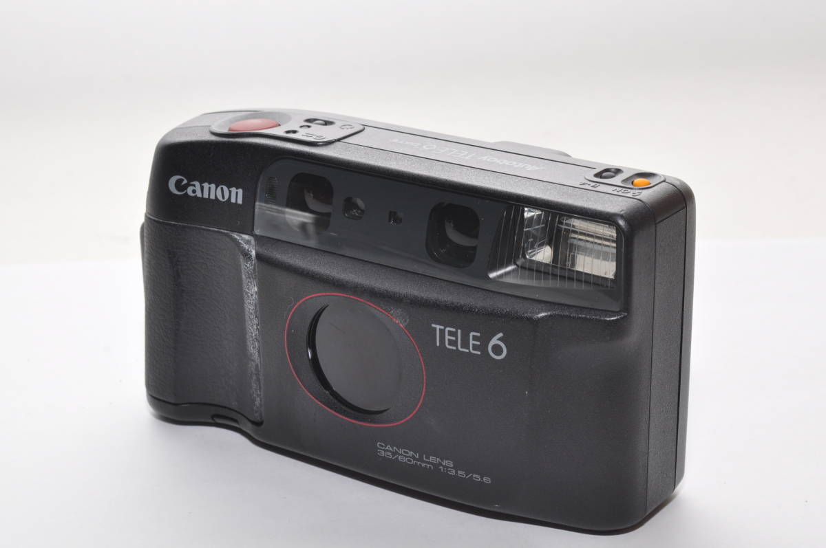 美品】CANON AUTOBOY TELE6 コンパクトカメラ-