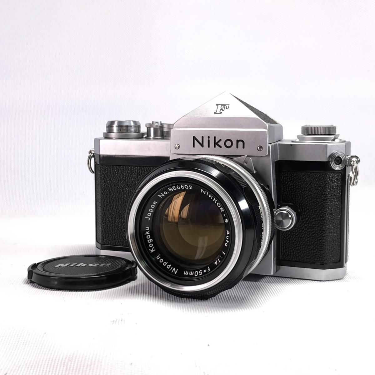 Nikon F アイレベル + 50mm F1.4 ニコン フィルム 一眼レフ カメラ 並品 ヱOA4a