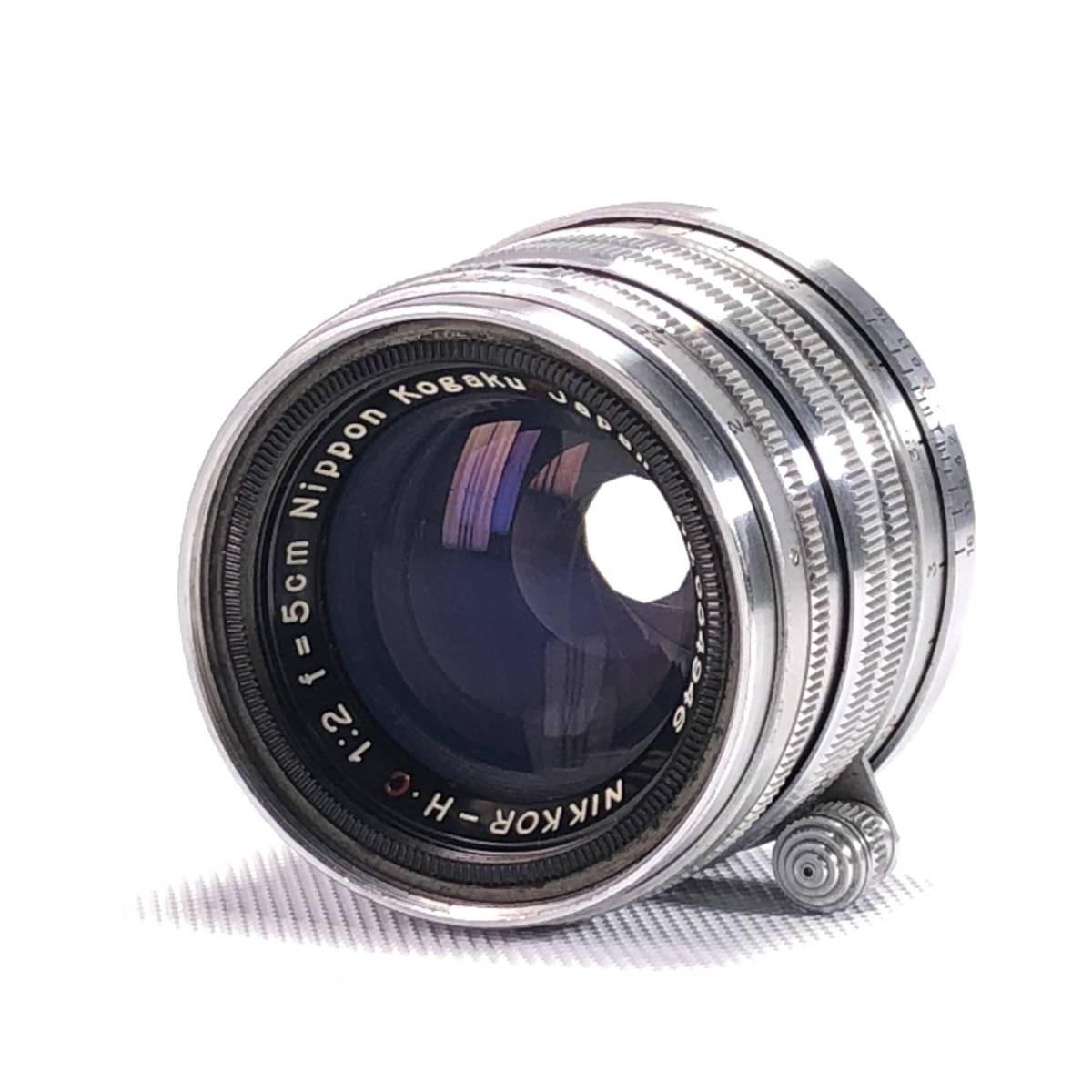 芸能人愛用 F2 5cm NIKKOR-H・C Nikon ニコン ヱOA4c 並品 L39マウント