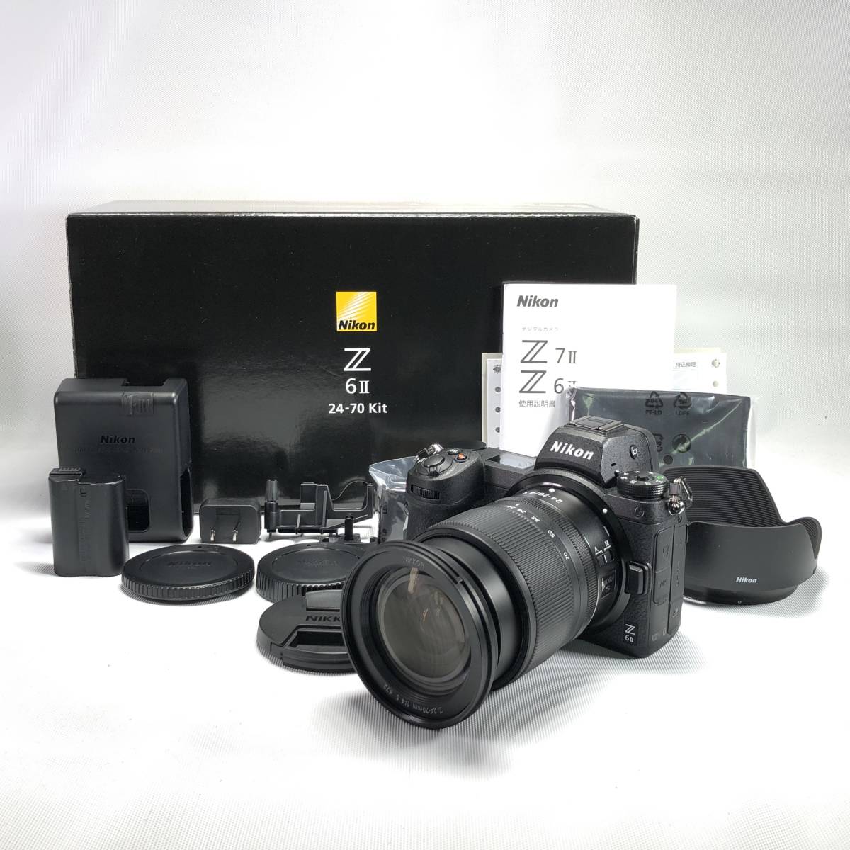 【ショット数313回】 Nikon Z6 II 24-70 Kit ニコン ミラーレス カメラ 美品 ヱOA4c
