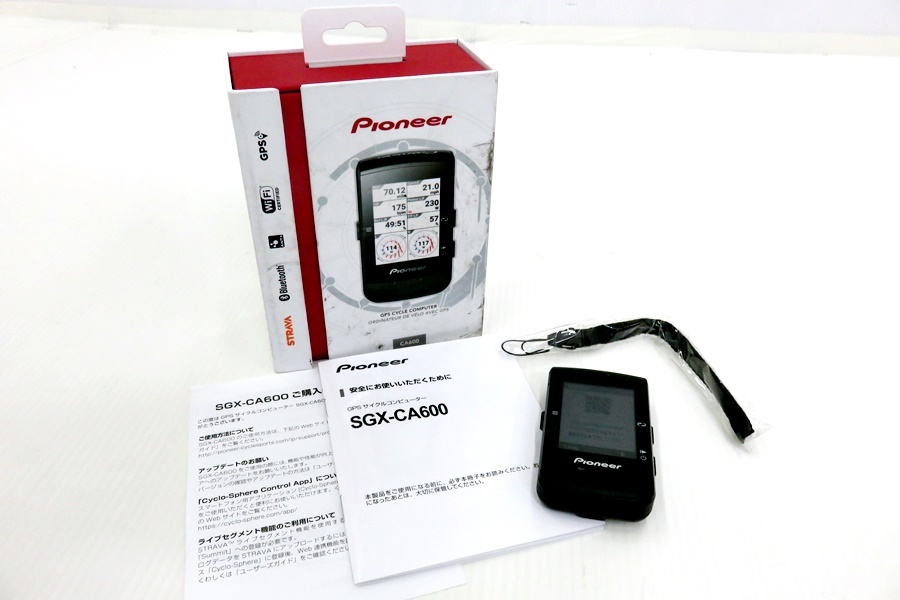 下松)Pioneer パイオニア GPSサイクルコンピューター SGX-CA600 液晶2.2インチ ★B230814C11A KH14B