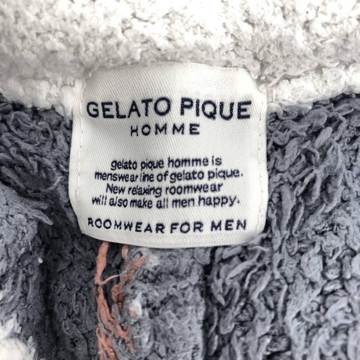 ジェラートピケ 上下セットアップ トップスF パンツM Gelato Pique ホワイト ルームウェア パジャマ リユース ultramto sw0227_画像9