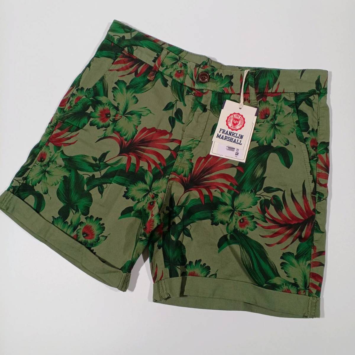 W26 new goods FRANKLIN MARSHALL Frank Lynn Marshall shorts regular price 10,400 jpy FM04