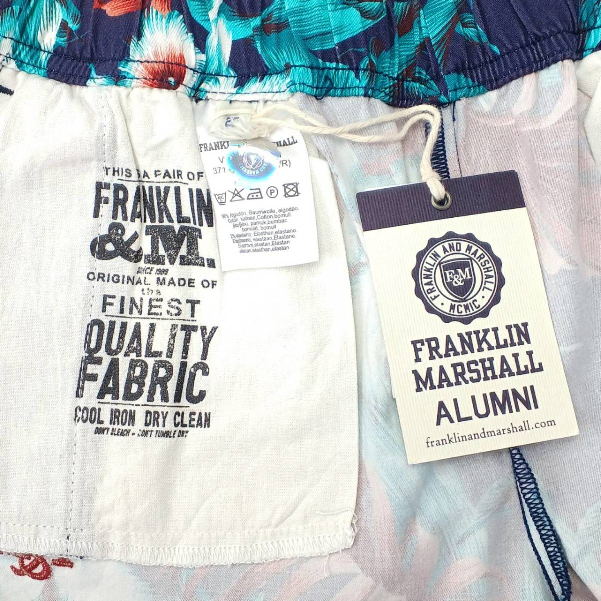 W25 новый товар FRANKLIN MARSHALL шорты обычная цена 8,900 иен 90%.FM27